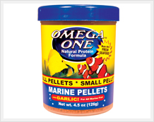 OmegaOne Sinking Garlic Marine Pellets